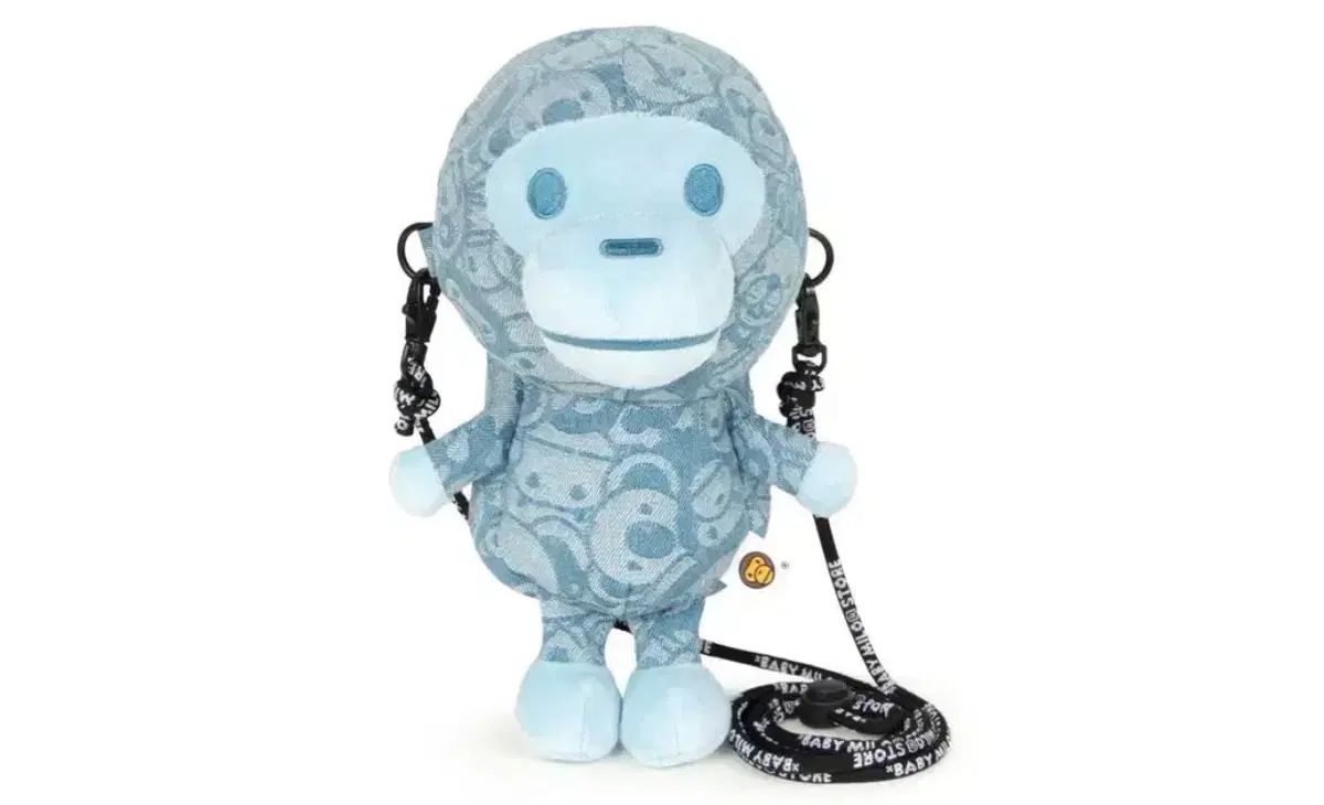 A BATHING APE アベイシングエイプ 麻 マイロ ウール モバイルバッグ