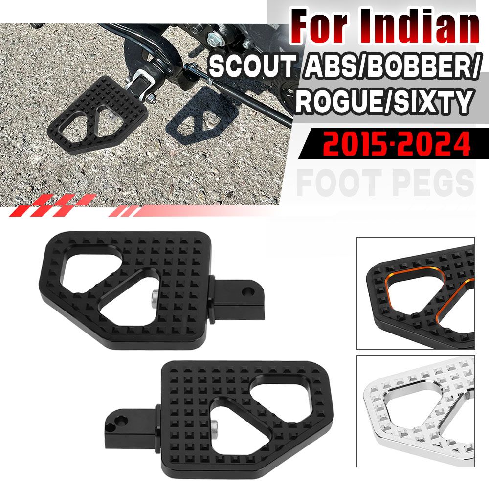 インディアン スカウト 2015-2024 用 フットレスト パッセンジャーフットペグ