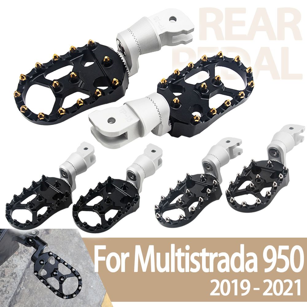 Ducati Multistrada 950 RVE/SP 用 調節可能延長フットペグ 2019-2021