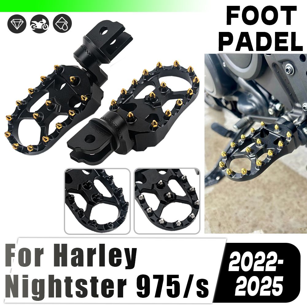 ハーレーナイトスター975/S 用 調整可能延長フットペグ 2022-2025