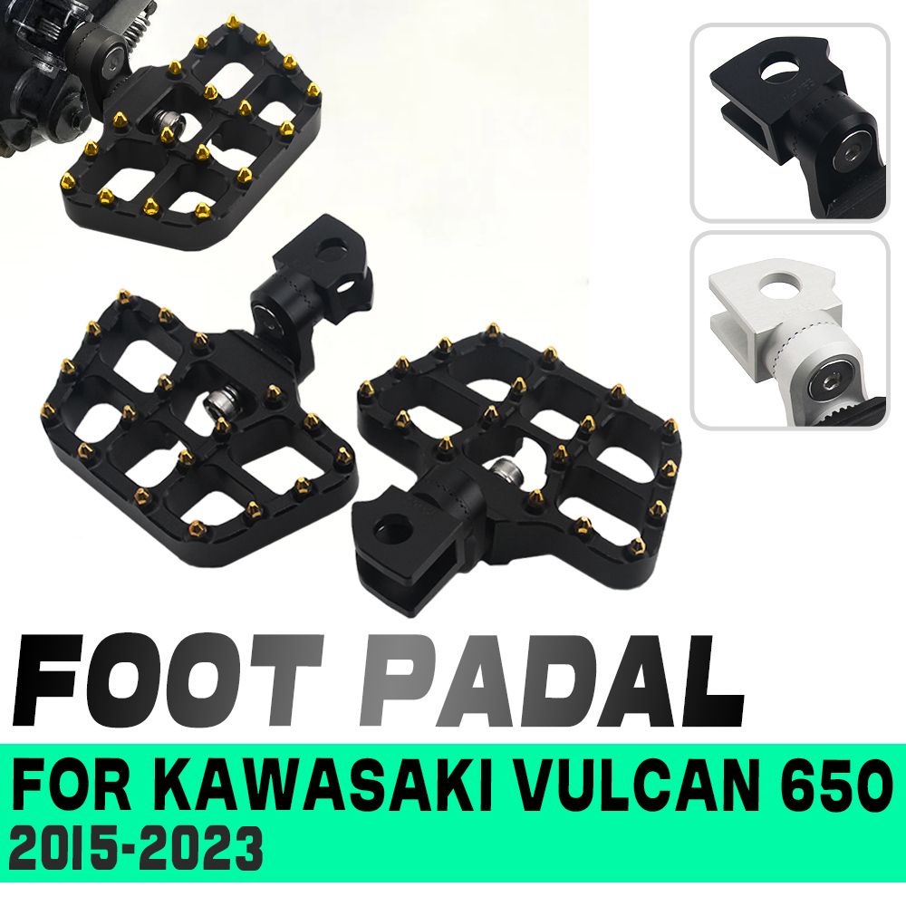 カワサキバルカン650用 フロントドライバーフットペグ 調整可能 14,458円