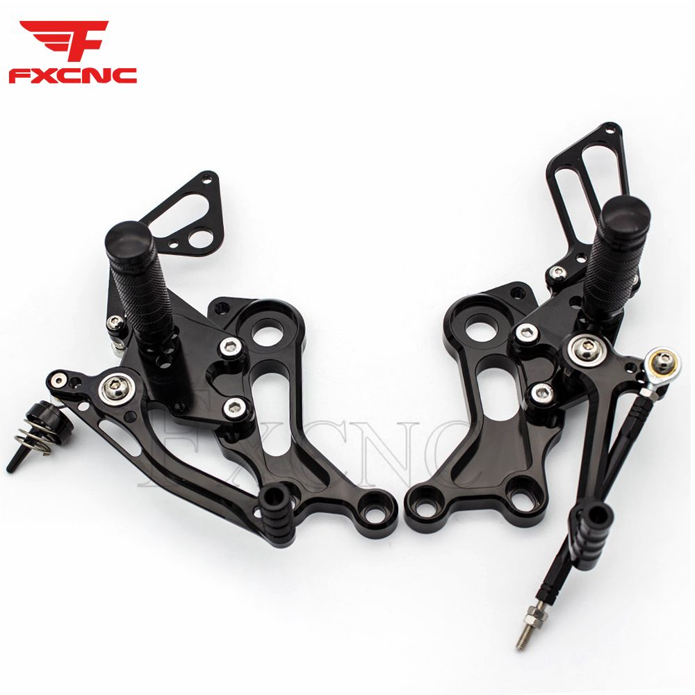 ドゥカティ モンスター1100 EVO 2011-2013用 CNCアルミ合金製フットレストリアセット