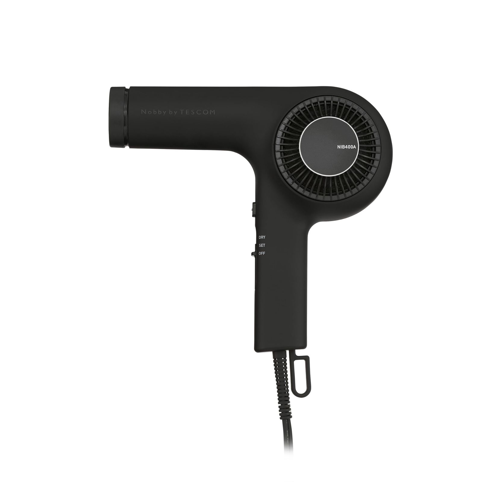 Nobby by TESCOM ドライヤー プロフェッショナルプロテクトイオン 軽量 冷温風 NIB400A ラク抜きプラグ ブラック NIB400A-Kpms 0817228b