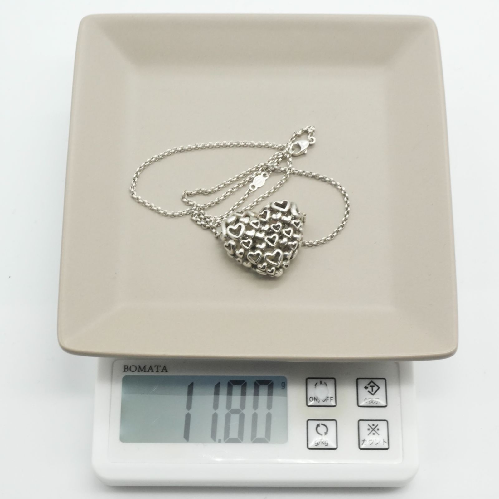   Jewelry ハードカバー ジョージ・ジェンセン ジョージジェンセン シルバー ハートバイハート ネックレス/24-5704