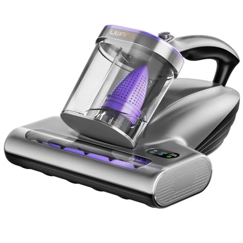 Uwant 布団クリーナー 布団掃除機 18kPa強力吸引 65℃熱風乾燥 UV除菌
