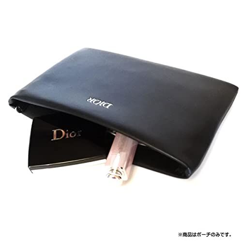 ポーチ 化粧ポーチ かわいい 小物入れ アイコニック 千鳥格子 ニュー ルック エディションロゴ 化粧 メイク コスメ ブラック プレゼント お返し ギフト メイク コスメ ブランド クリスマス ハロウィン バレンタインpms