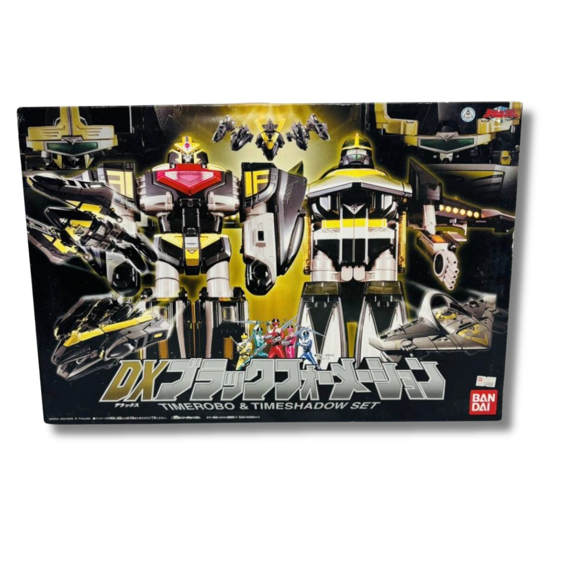 新品未使用　DXブラックフォーメーション 未来戦隊タイムレンジャー DX バンダイDXブラックフォーメーション 「未来戦隊タイムレンジャー