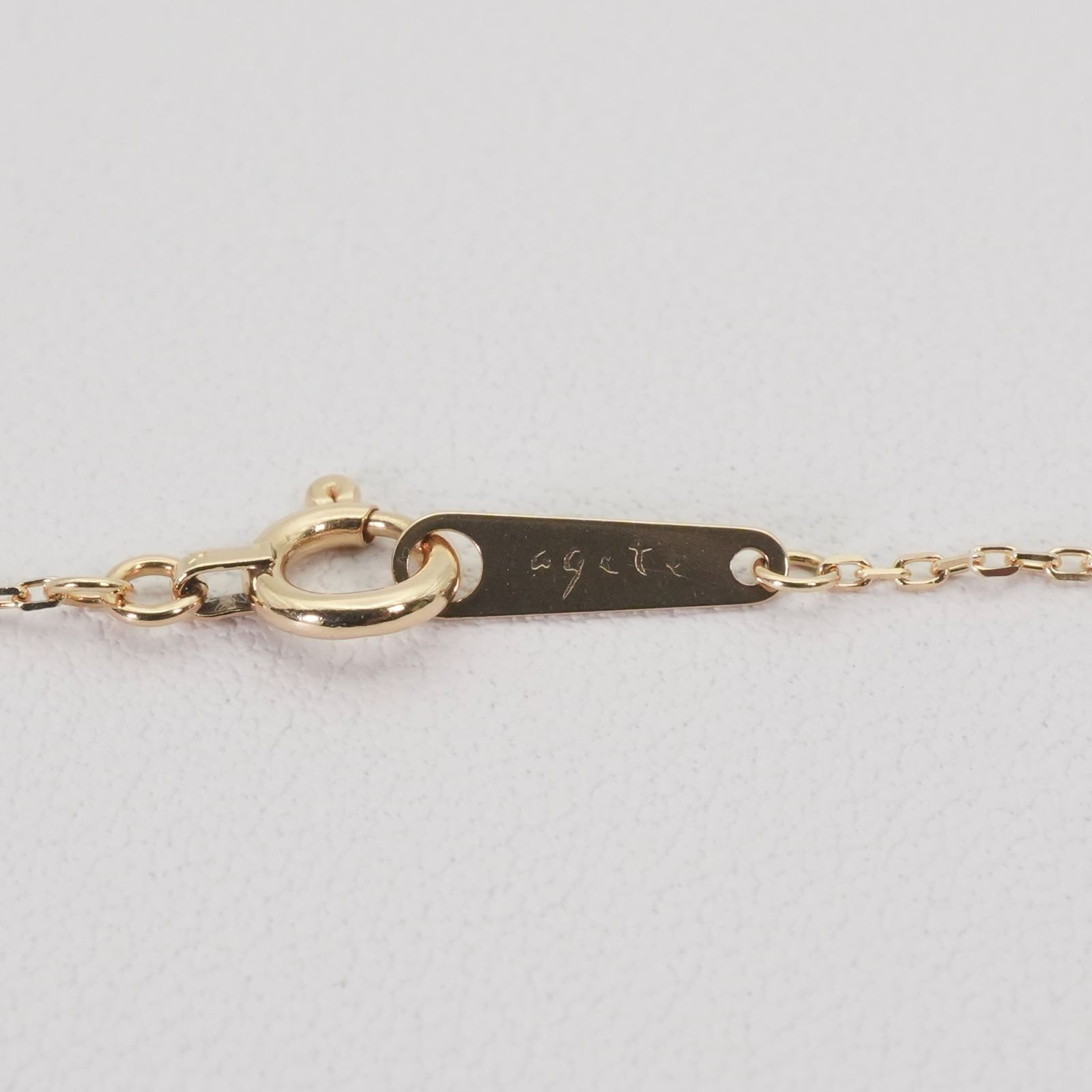 美品 アガット K10 ネックレス チェーン あずき agete/25-3933 - メルカリ