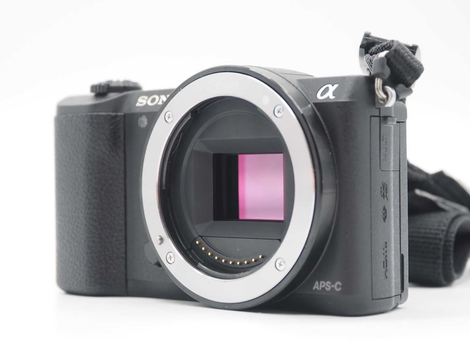 ソニー Sony Alpha a5100 Mirrorless Black 16-50mm Lens 1247 Shots