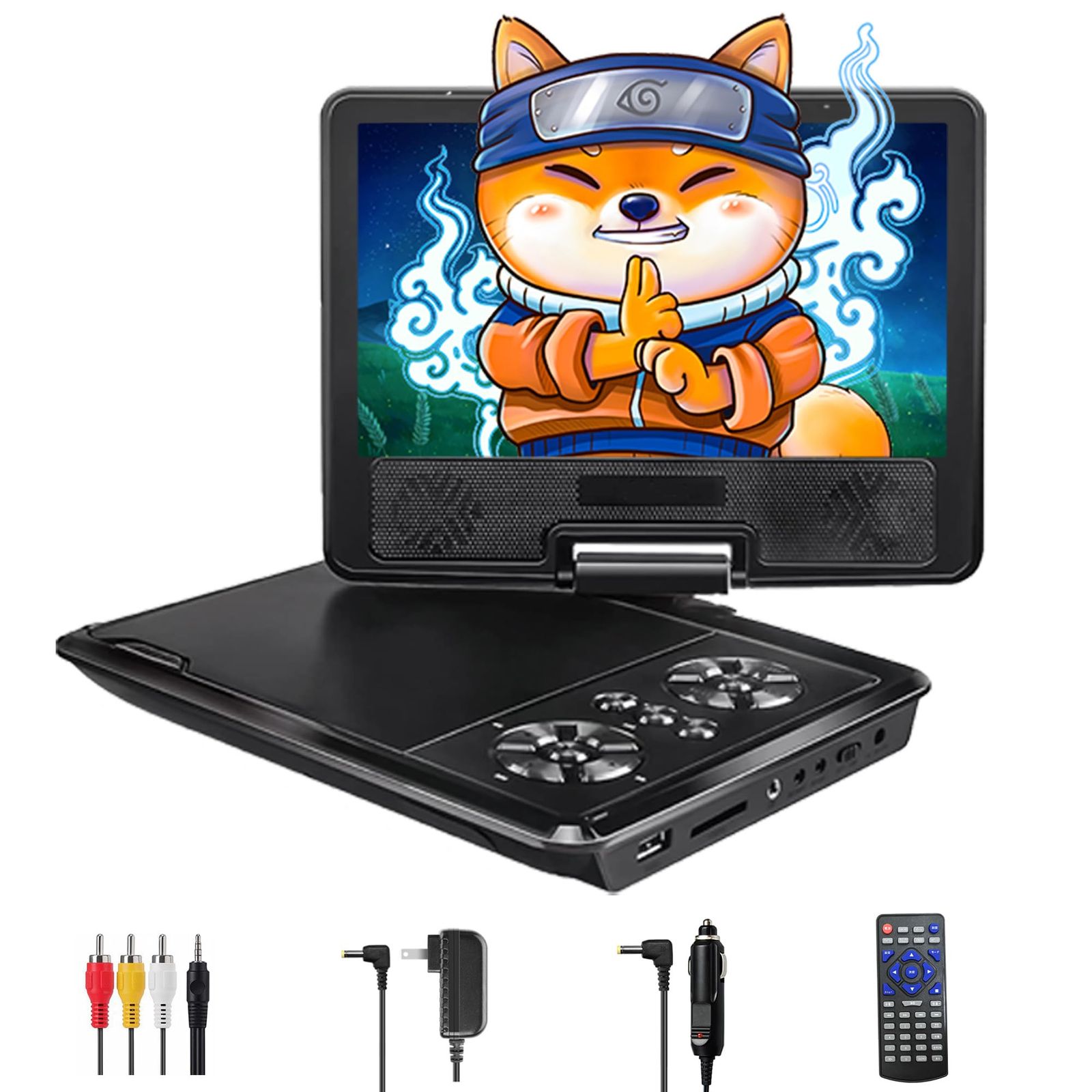Surfola ポータブルDVDプレーヤー 9.5型/7.5インチ ミニCD/DVD