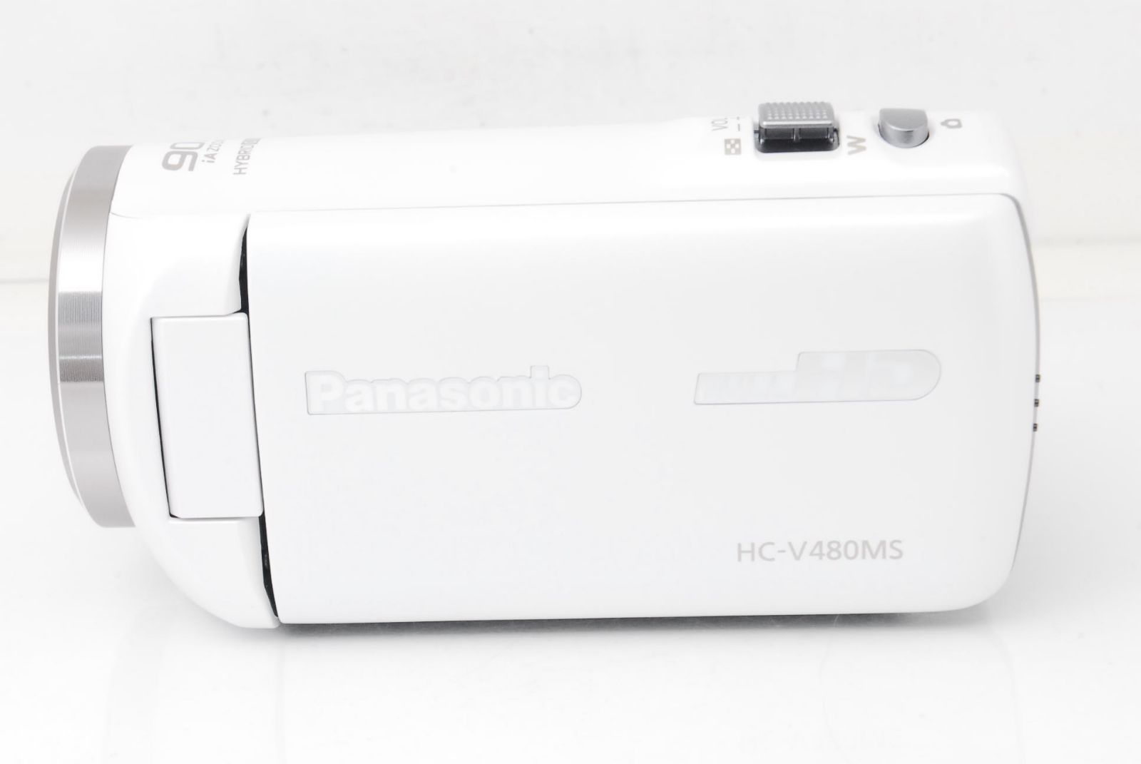 ☆極美品！オシャレホワイト♪手軽にプロ並映像を撮影☆パナソニック