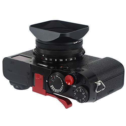 Haoge LH-X200B スクエアメタルレンズフード 49mmアダプターリングメタルキャップ付き Fujifilm X100VI x-100vi x100v x100f x100t x100s 富士フォトカメラアクセサリー ブラックt 6,694円