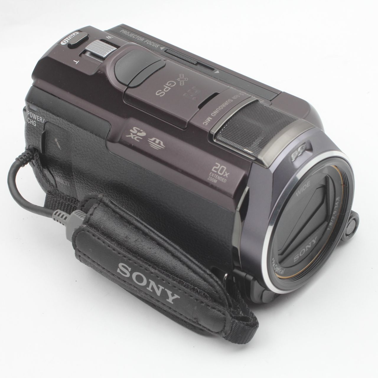SONY HDR-PJ630V-T ボルドーブラウン - メルカリ