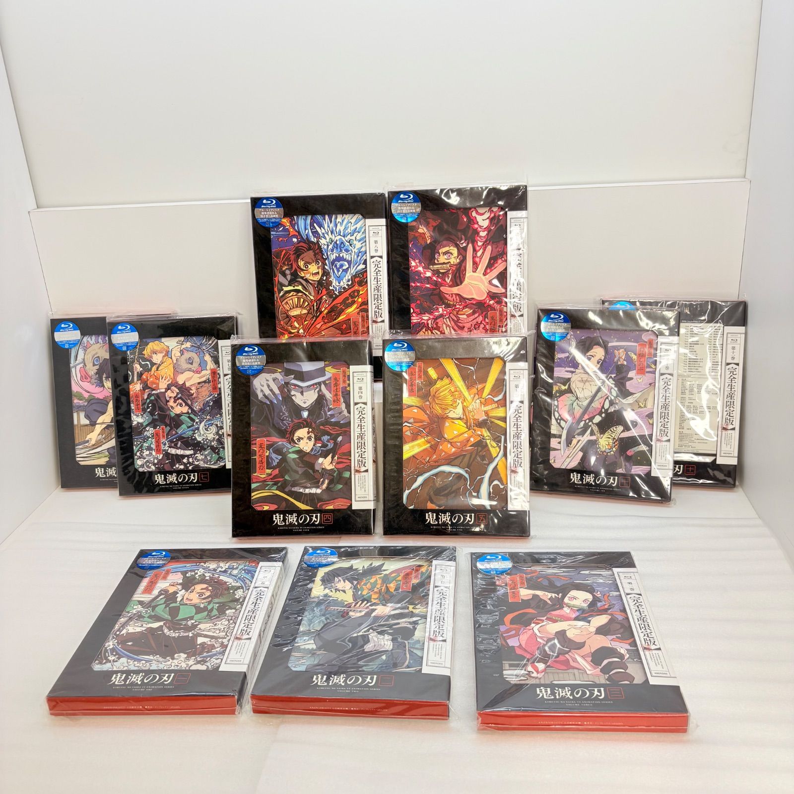 全巻未開封】鬼滅の刃 Blu-ray 完全生産限定版 全11巻セット 🥚 J-1