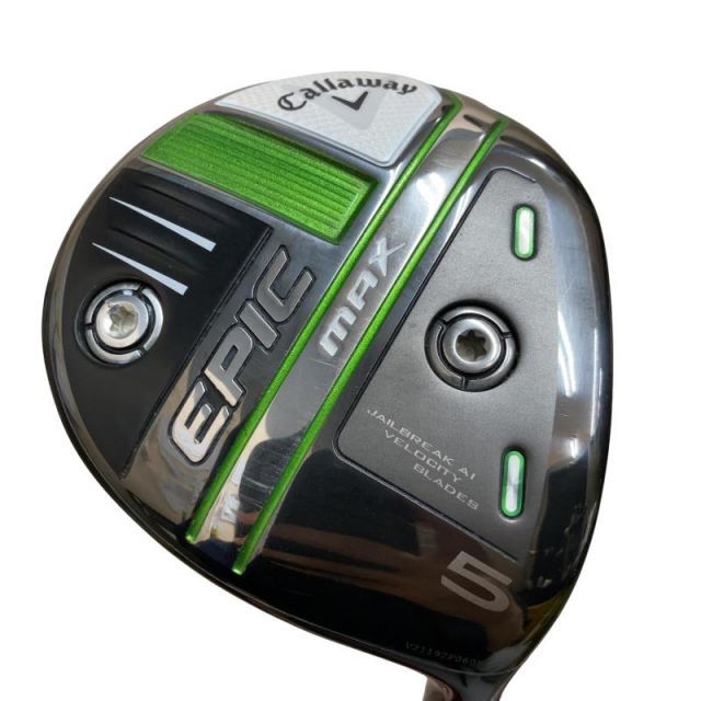【中古】 キャロウェイ EPIC MAX 5W フェアウェイウッド FW Diamana 40 for CW(2021 EPIC FW) (フレックスS) メンズ 男性用 右利き 右用 Cランク ゴルフクラブ