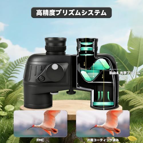 N☆双眼鏡 ライブ用 7倍 オペラグラス 防振双眼鏡 IPX7防水 マリン