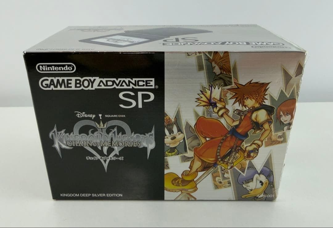 ほぼ新品 ゲームボーイアドバンスSP キングダムハーツ 本体