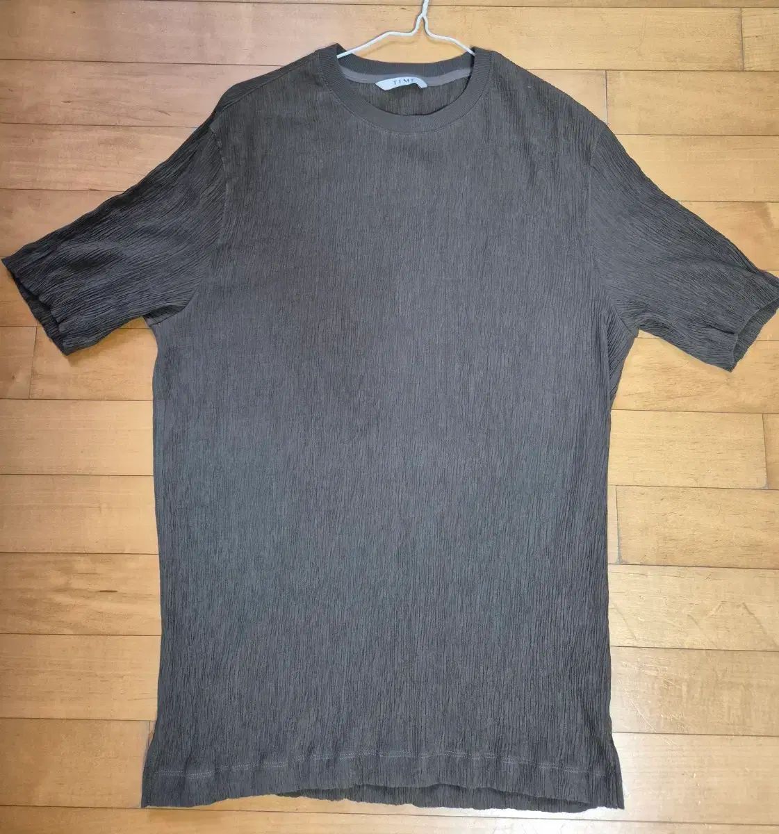 *TIME タイムオムHomme レーヨン(イン견) 半袖 Tシャツ 105*