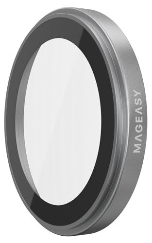 【MagEasy】 iPhone 17 Pro Max iPhone17Pro 対応 カメラ保護 フィルム 指紋 傷 防止 カメラカバー ガラス レンズカバー [ iPhone17ProMax アイフォン 17ProMax アイフォン17Pro 対応 ] Lt