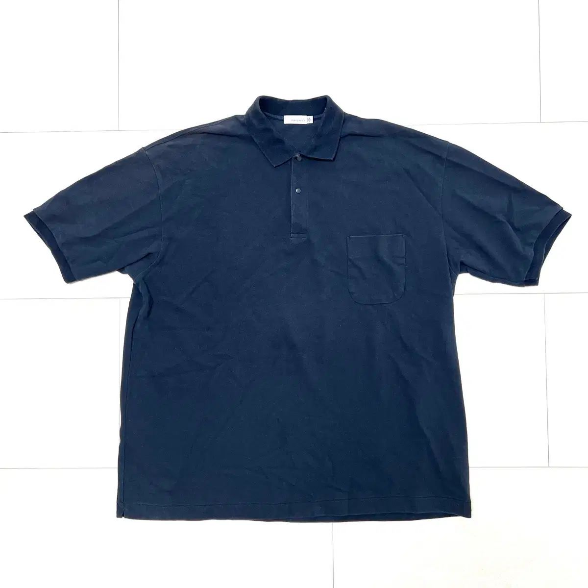 nanamica(ナナミカ) ポロ ピケ シャツ ネイビー L 12,143円
