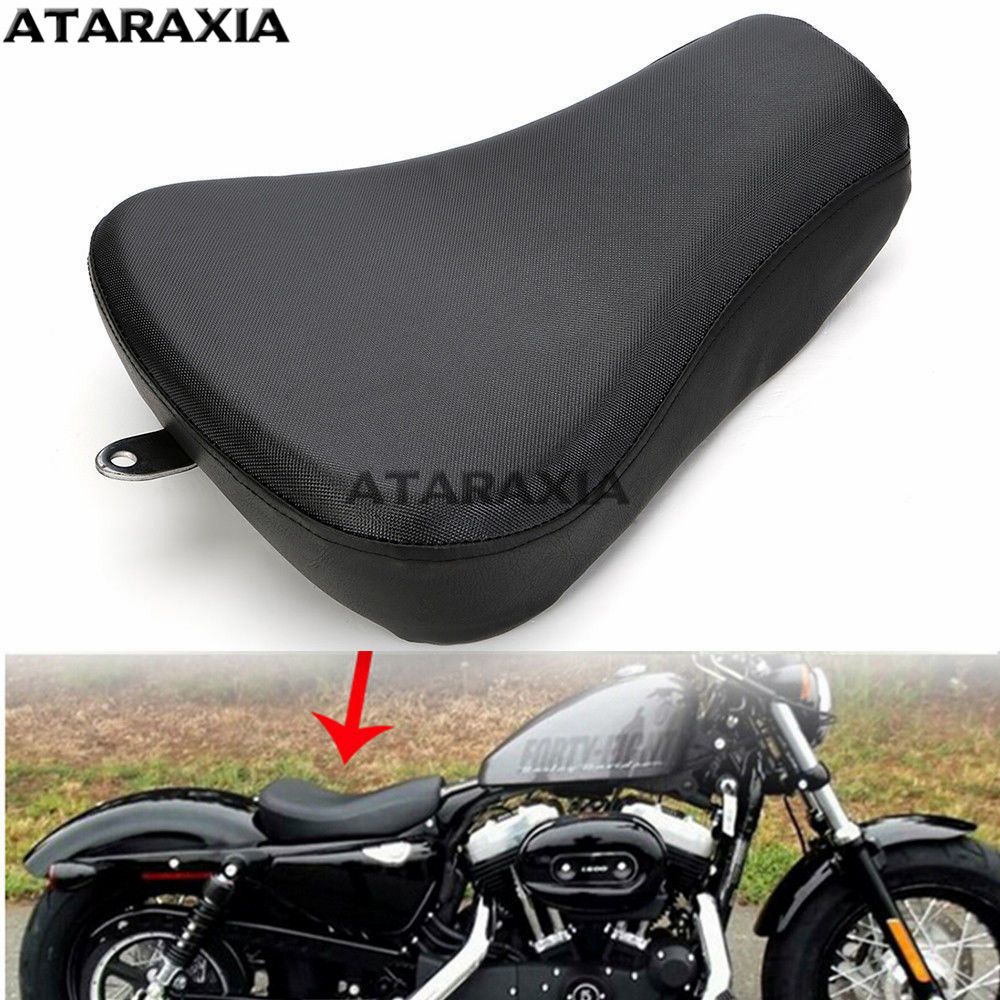 ハーレー スポーツスター 用 ブラックレザーシートクッション フロントドライバーピロー 7,509円