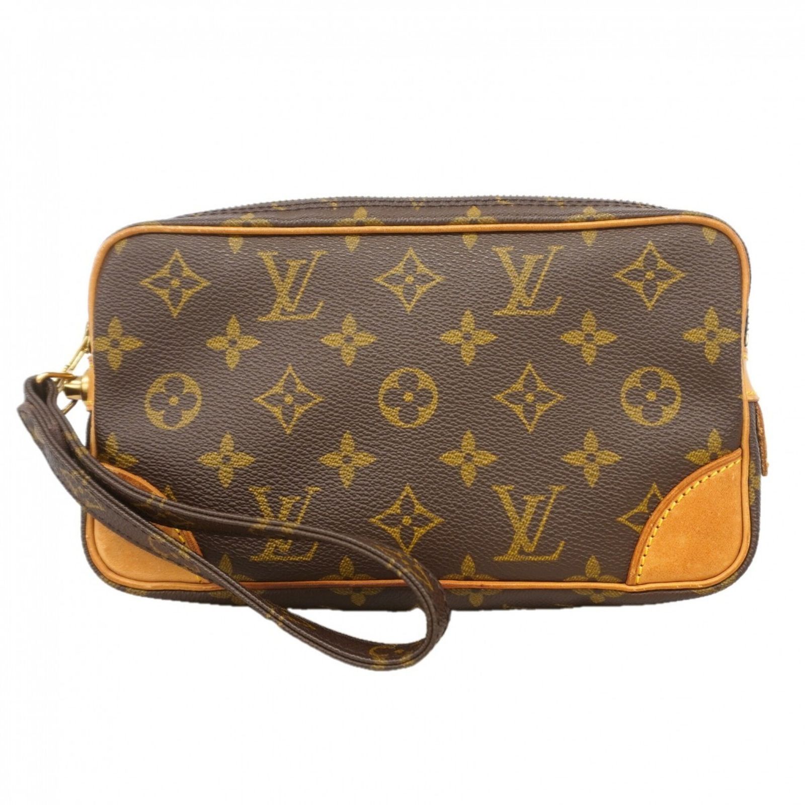 ルイ・ヴィトン(Louis Vuitton) ルイ・ヴィトン クラッチバッグ モノグラム マルリードラゴンヌPM M51827 ブラウンメンズ