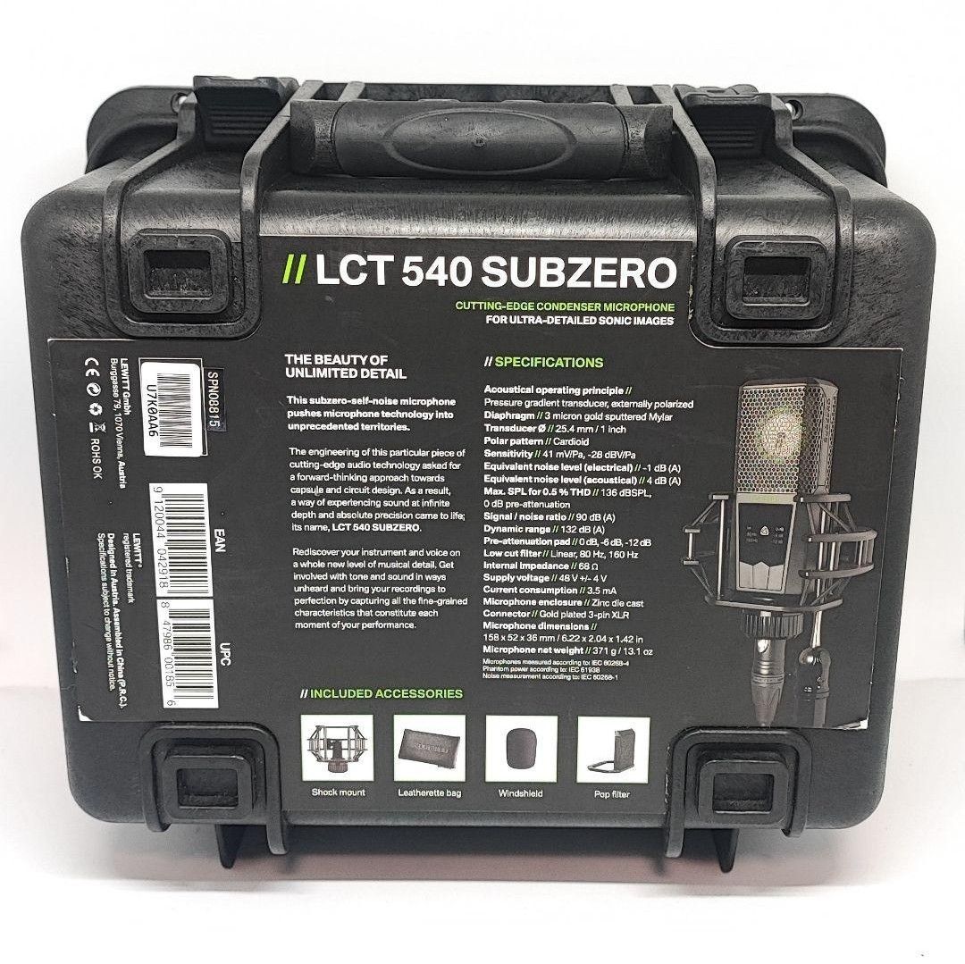 26033002 ケースのみ LEWITT LCT 540 SUBZERO 26033002 ケースのみ LEWITT LCT 540 SUBZERO LCT540 軍事用グレード