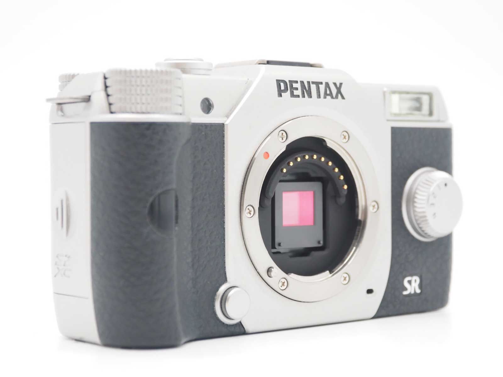 ペンタックス Pentax Q10 Silver 12.4MP Digital Camera 02 Lens 1338