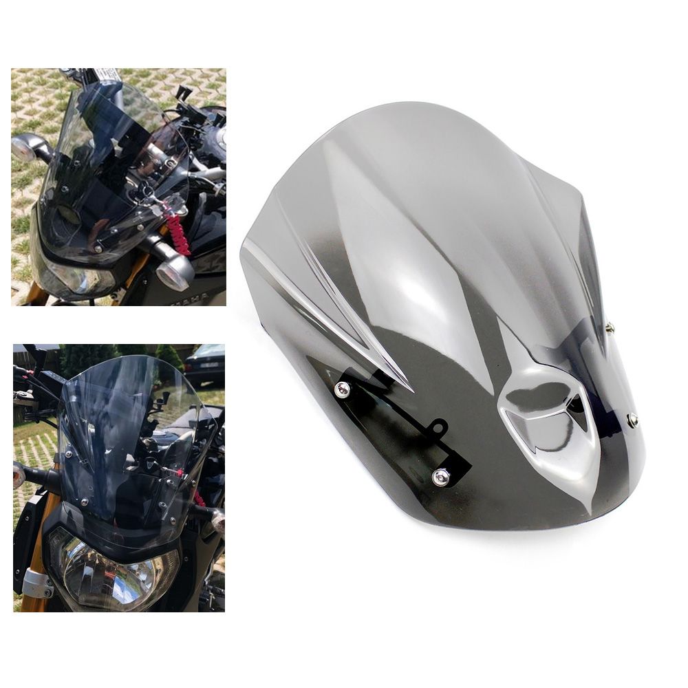 ヤマハ FZ-09/Mt-09 用 フロントガラス ウィンドデフレクター ブラケット付き