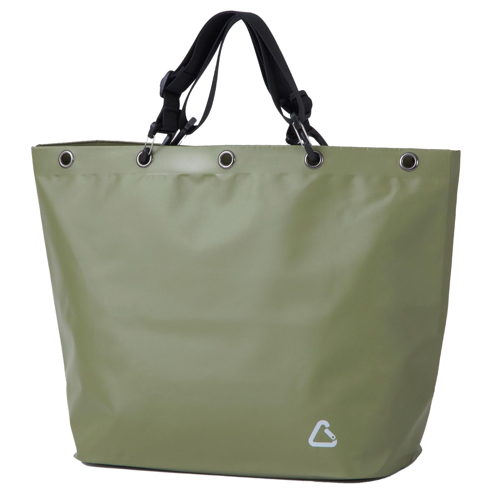 【SOLCION公式】CAMP TOTE BAG キャンプトートバッグ ドライバッグ 3WAY 防水 大容量 アウトドア ジム (20L,オリーブ) CTB201t