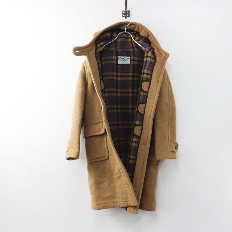 ロンドントラディション LONDON TRADITION ウールダッフルコート 36