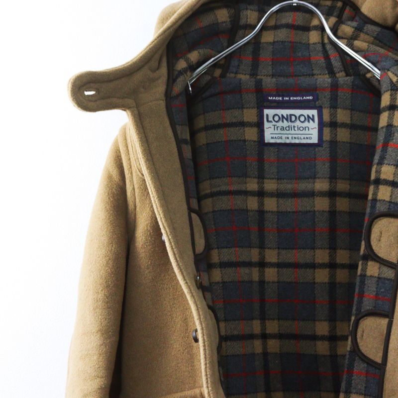 ロンドントラディション LONDON TRADITION ウールダッフルコート 36