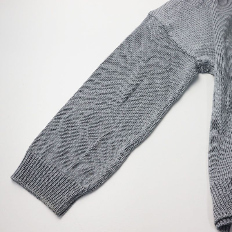 2024SS アパルトモン L'Appartement GENTLEMAN KNIT□ブルーグレー
