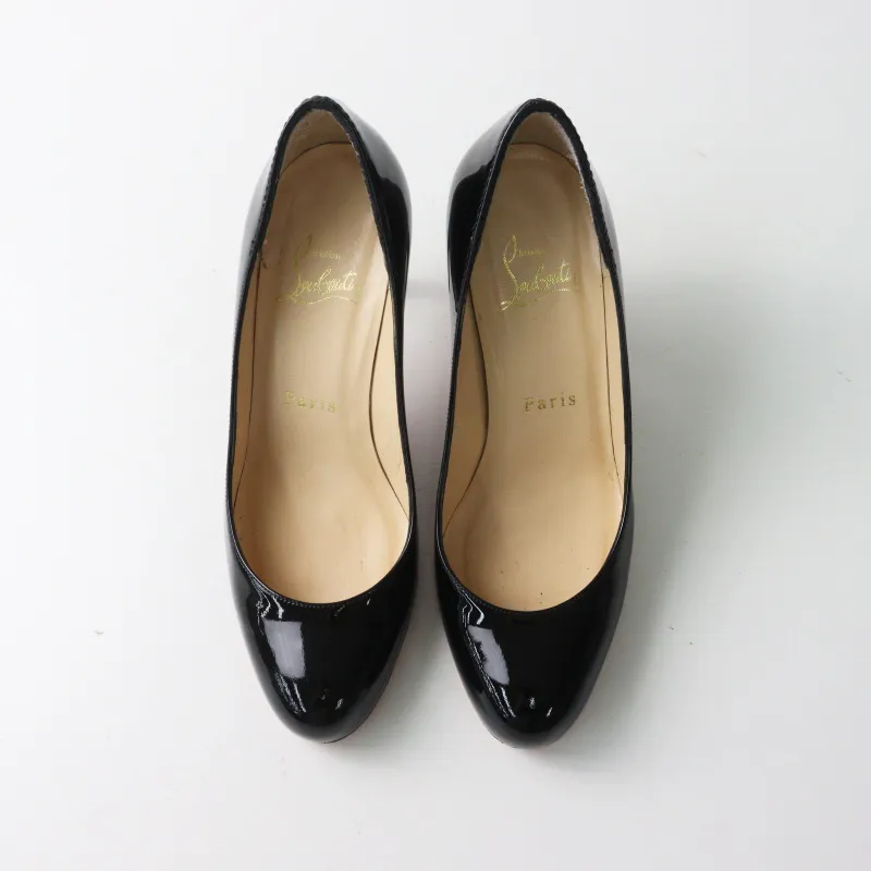 クリスチャンルブタン Christian Louboutin ラウンドトゥ パテント