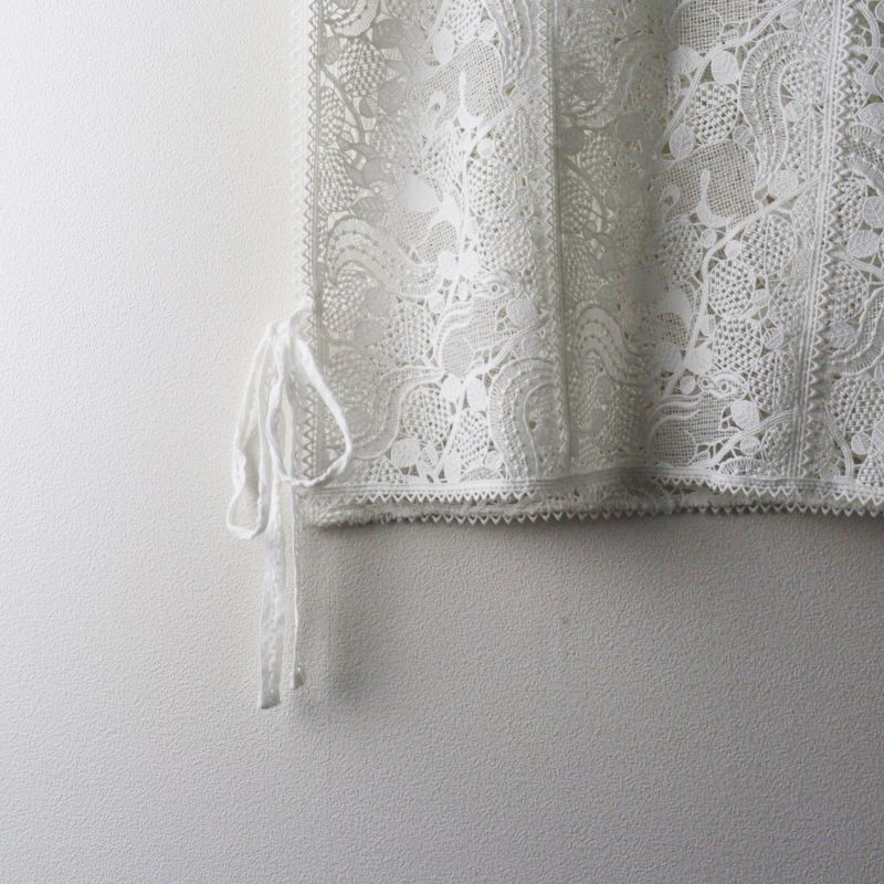 マーブルシュッド marble SUD リスLace 総レースベスト ホワイト ∥白