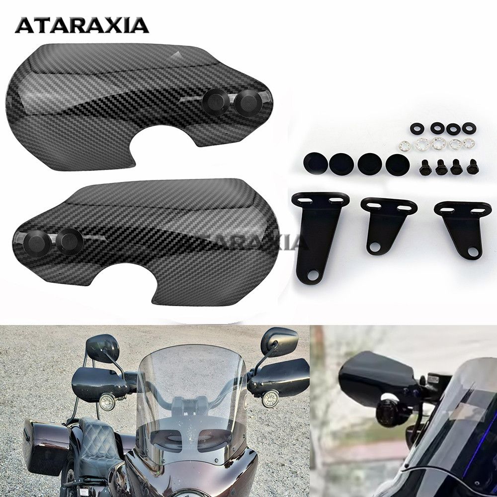 ハーレー ロードキング/ファットボブ/ファットボーイ用 ハンドガードプロテクター