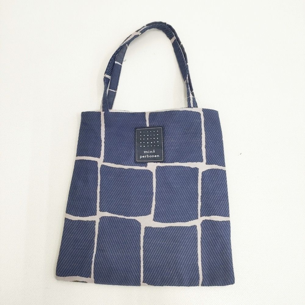 minä perhonen 刺繍トートバッグ新品　限定品 mina perhonen basket ミニバッグ トートバッグ m585 トートバッグ