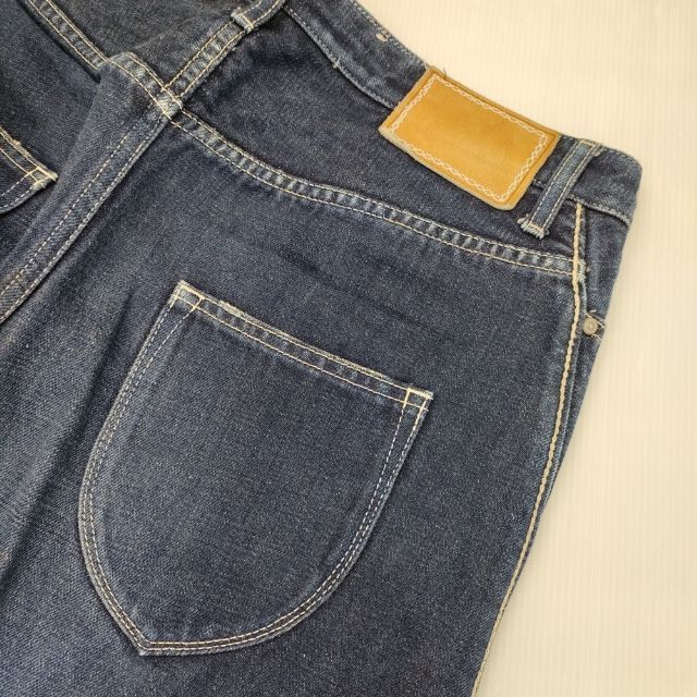 mina perhonen always スリム qs4238 40 赤耳 コットンリネン デニム