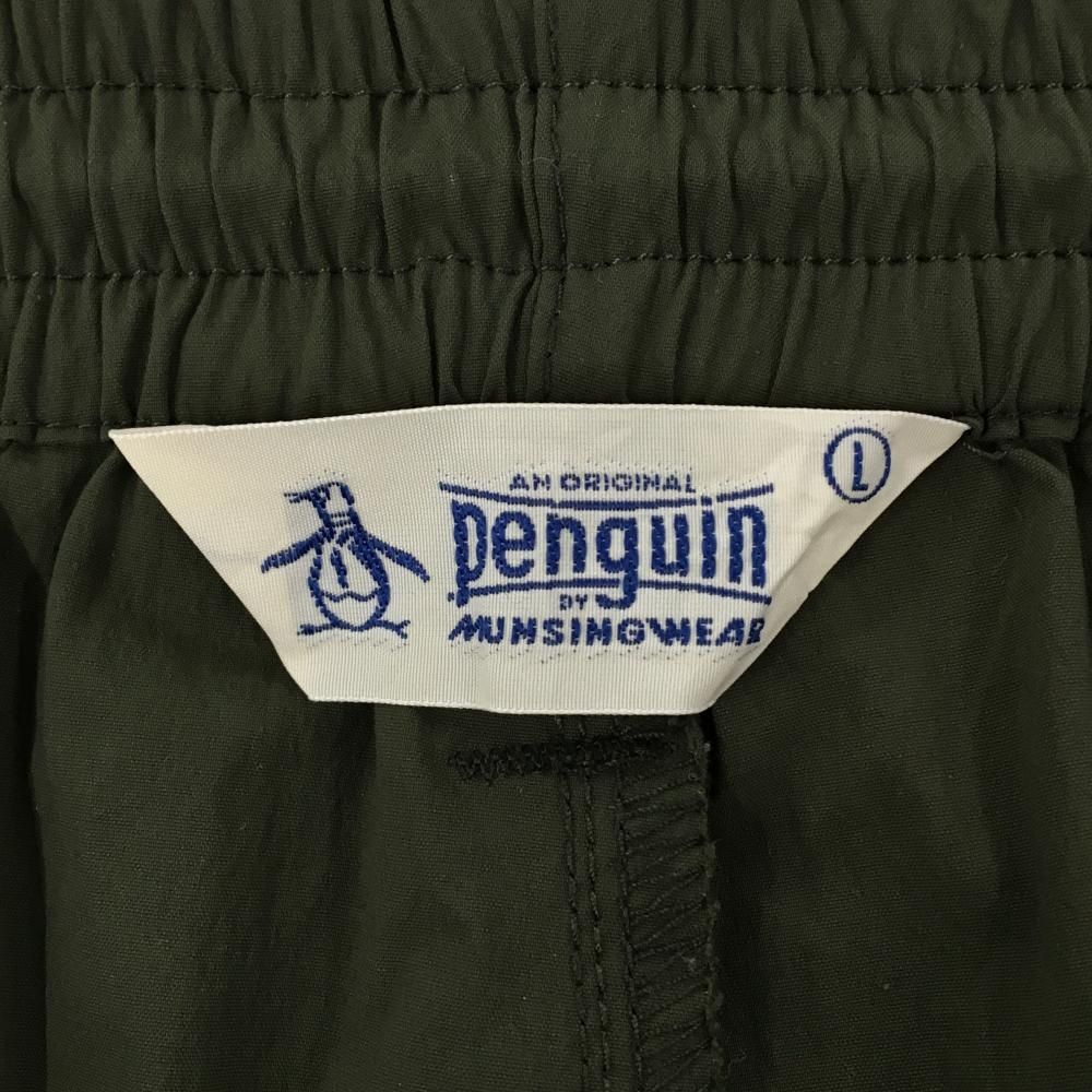 超美品】ペンギンバイマンシングウェア パンツ カーキ ウエストゴム