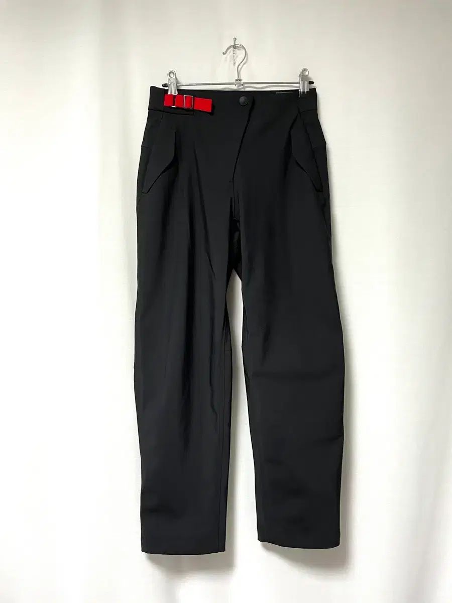 (24年) G FORE レディース ナイロン ストレッチ 裏起毛 ウィンター ゴルフ パンツ 61 _ ブラック