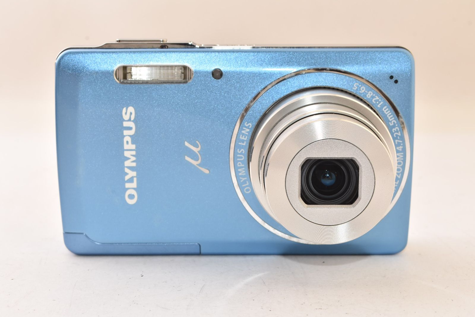☆ジャンク品☆ OLYMPUS オリンパス μ-5010 ライトブルー コンパクト