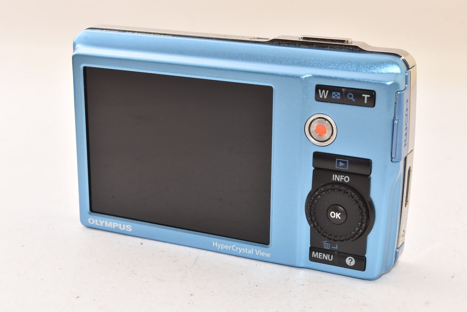 ☆ジャンク品☆ OLYMPUS オリンパス μ-5010 ライトブルー コンパクト