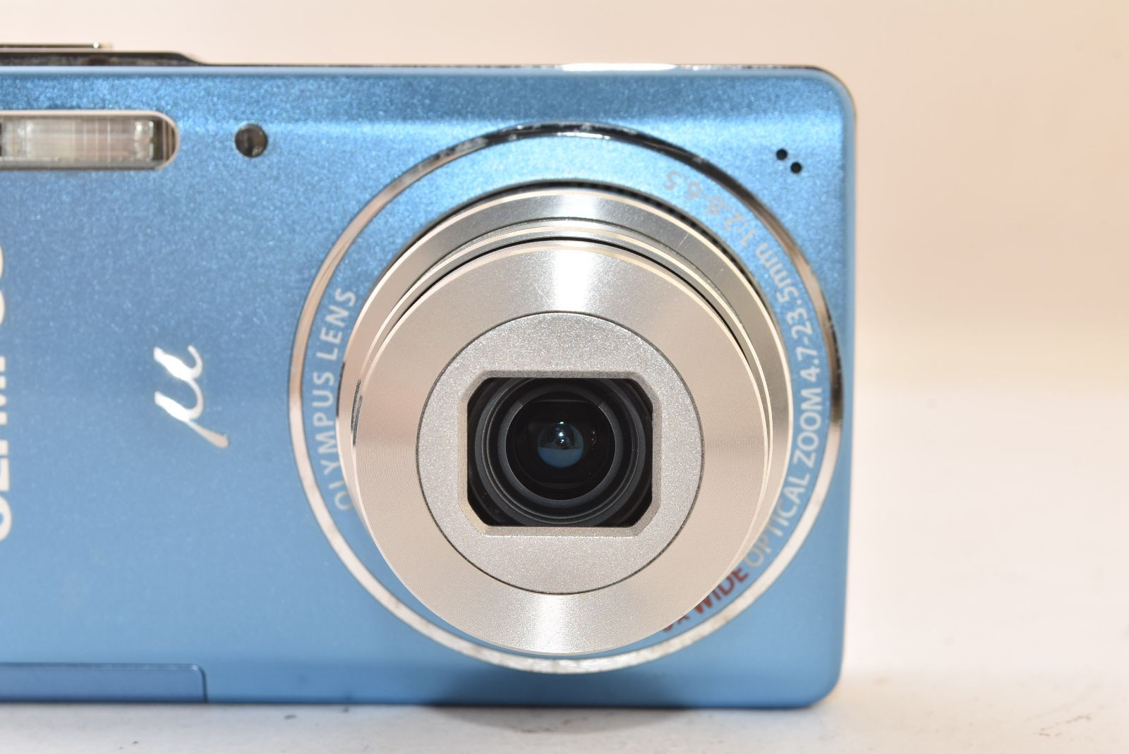 ☆ジャンク品☆ OLYMPUS オリンパス μ-5010 ライトブルー コンパクト
