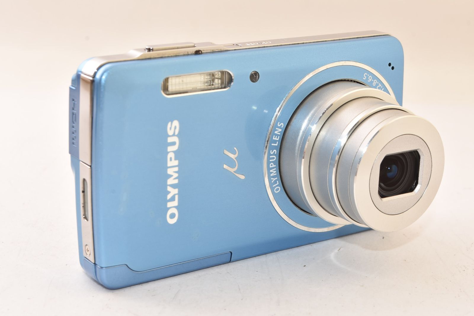 ☆ジャンク品☆ OLYMPUS オリンパス μ-5010 ライトブルー コンパクト
