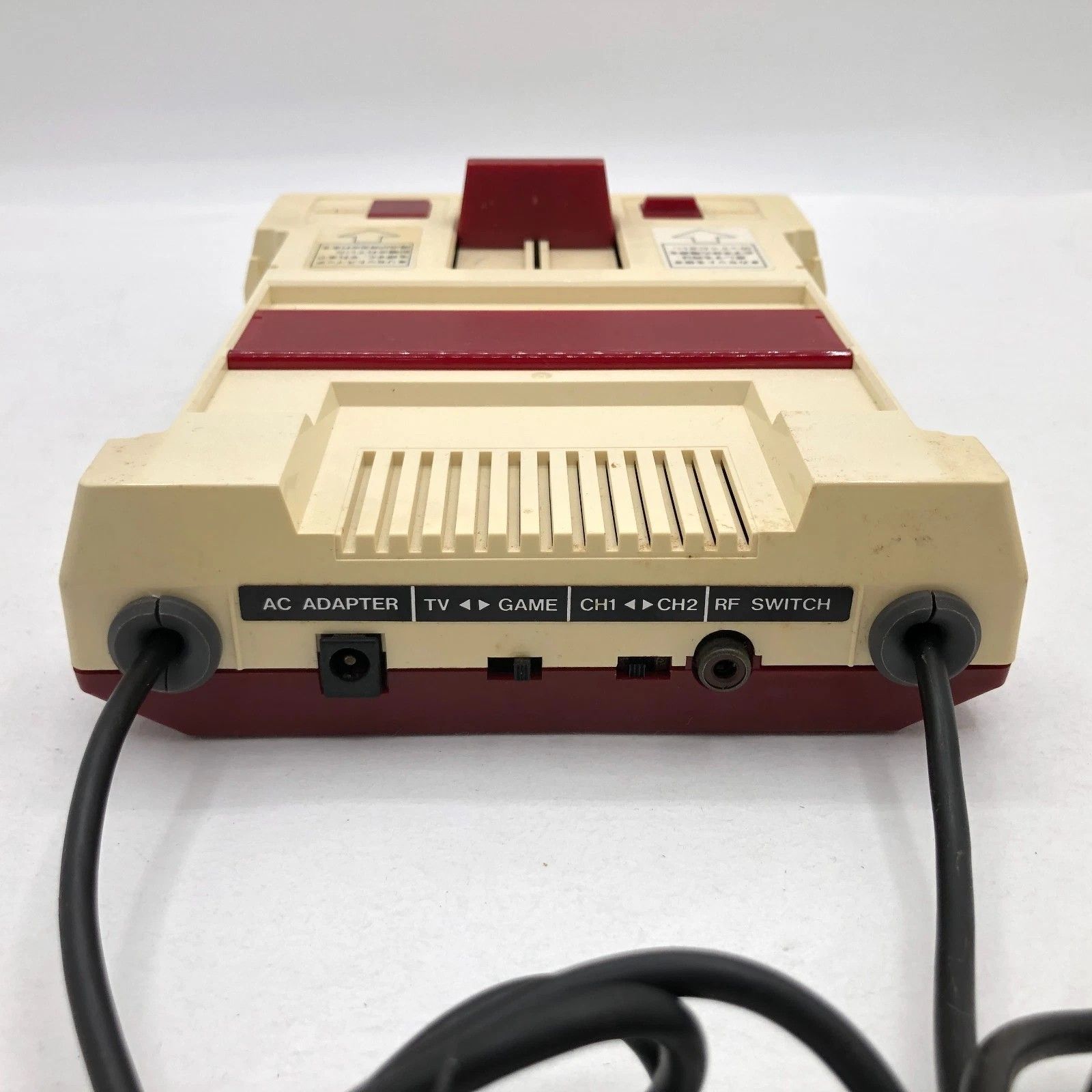 動作確認済み】ニンテンドー ファミコン 本体 セット 初期 初代 四角