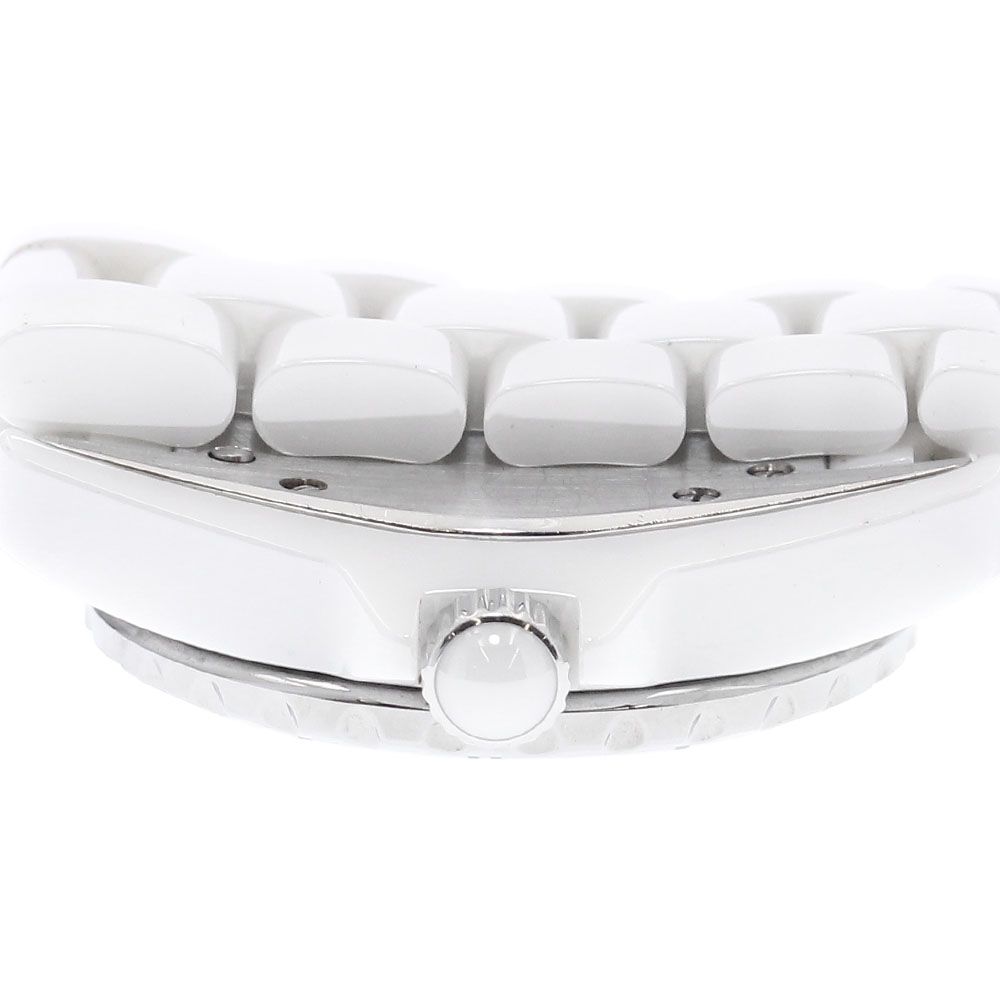 シャネル CHANEL H0968 J12 33mm 白セラミック デイト クォーツ