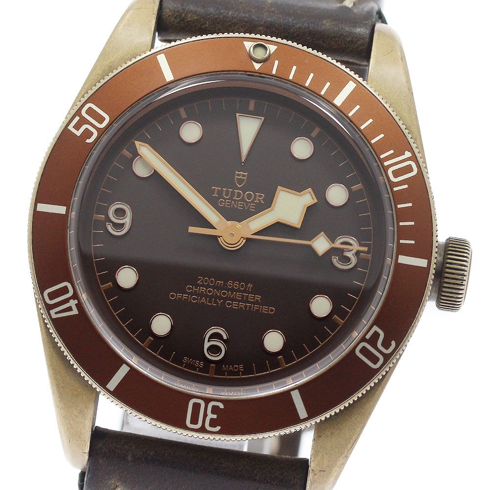 チュードル TUDOR 79250BM ヘリテージ ブラックベイ ブロンズ 自動巻き メンズ 保証書付き_962019