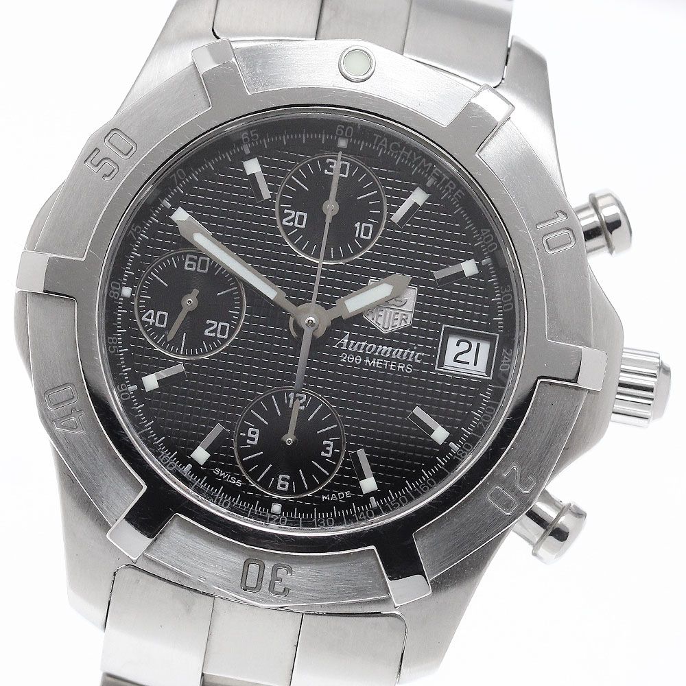 タグホイヤー TAG HEUER CN2111 エクスクルーシブ クロノグラフ 自動巻き メンズ 保証書付き_972448 62,150円