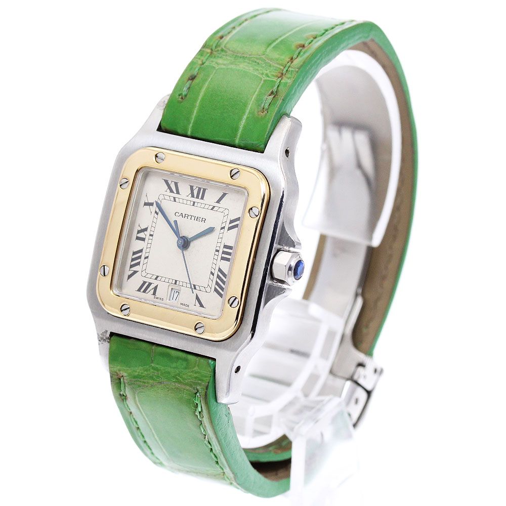 カルティエ CARTIER W200114A サントスガルべ LM YGベゼル クォーツ