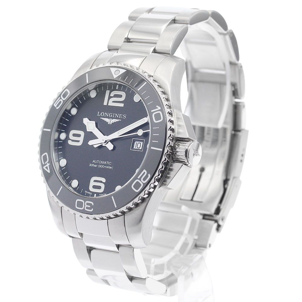ロンジン LONGINES L3.782.4 ハイドロコンクエスト デイト 自動巻き メンズ 美品 箱付き_964999 ロンジン LONGINES L3.782.4 ハイドロコンクエスト デイト 自動巻き
